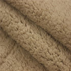 100% polyester sherpa fleece fabric
