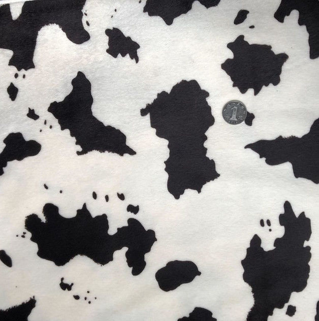 100% polyester printed animals extra soft velboa fabric used for toys/sofa/clothing/car/home textile/cushion